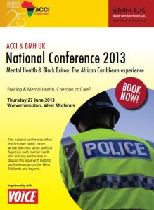 Policing & Mental Health, Coercion or Care - brochure cove