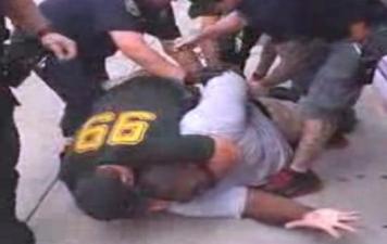 Eric Garner - stranglehold