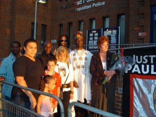 Coker family vigil 6th August 2007