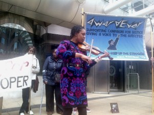 Melika Queely - Birmingham Vigil 17 06 2012