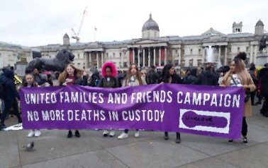 Families United Banner at UFFC rally 2019 - Image credit Ken Fero