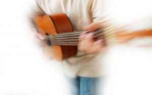 Man playing guitar