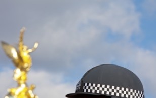 Police Riding Helmet