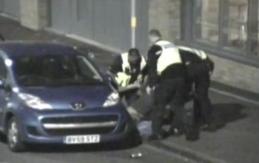 Mohaib Qurban - CCTV captures violent arrest