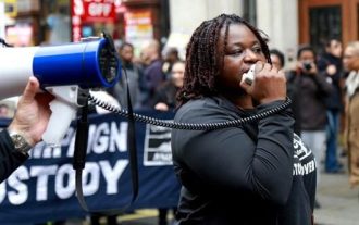 Janet, sister of Christopher Alder - Image credit Wasi Daniju