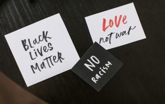 Black Lives Matter (BLM) No Racism Notes